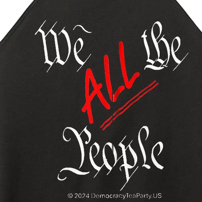 We All The People Zip Hoodie Women’s Perfect Tri Rocker Tank