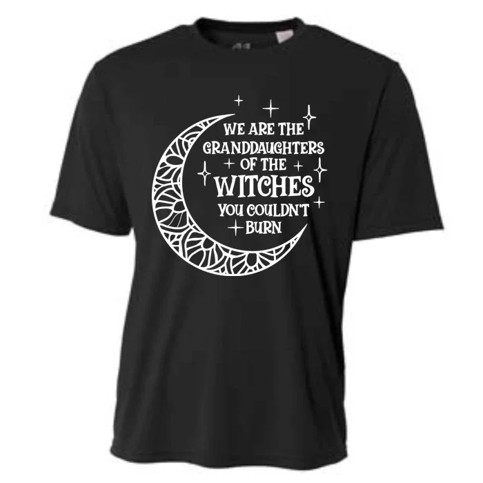 We Are The Granddaughters Of The Witches Funny Halloween Gift Cooling Performance Crew T-Shirt