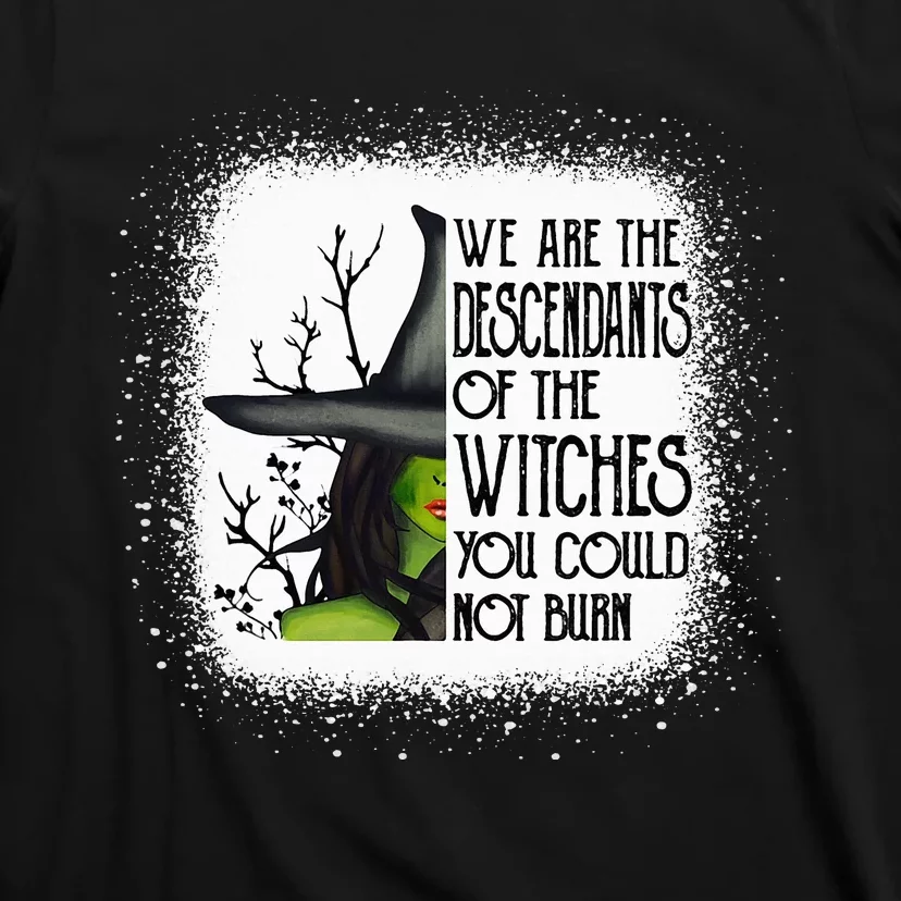 We Are The Descendants Of Witches You Could Not Burn Funny T-Shirt