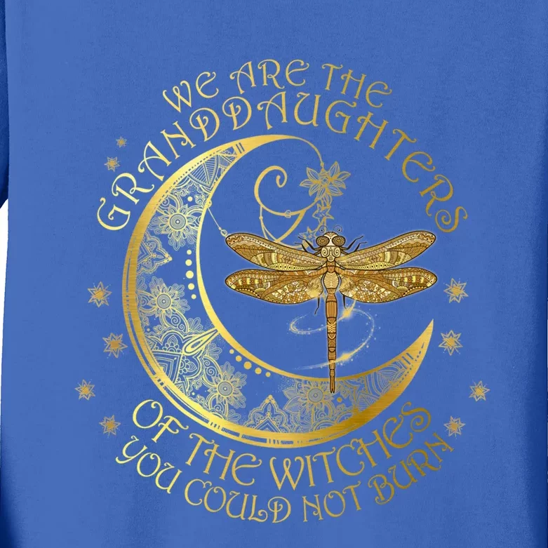 We Are The Granddaughters Of The Witches You Could Not Burn Funny Gift Kids Long Sleeve Shirt