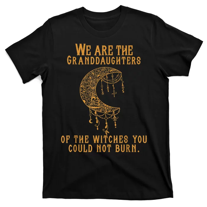 We Are The Granddaughters Of The Witches You Could Not Burn T-Shirt