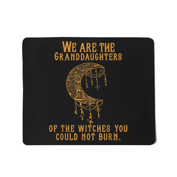 We Are The Granddaughters Of The Witches You Could Not Burn Mousepad