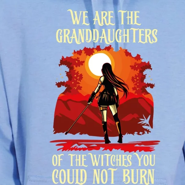 We Are The Granddaughters Of The Witches You Could Not Burn Cute Gift Unisex Surf Hoodie