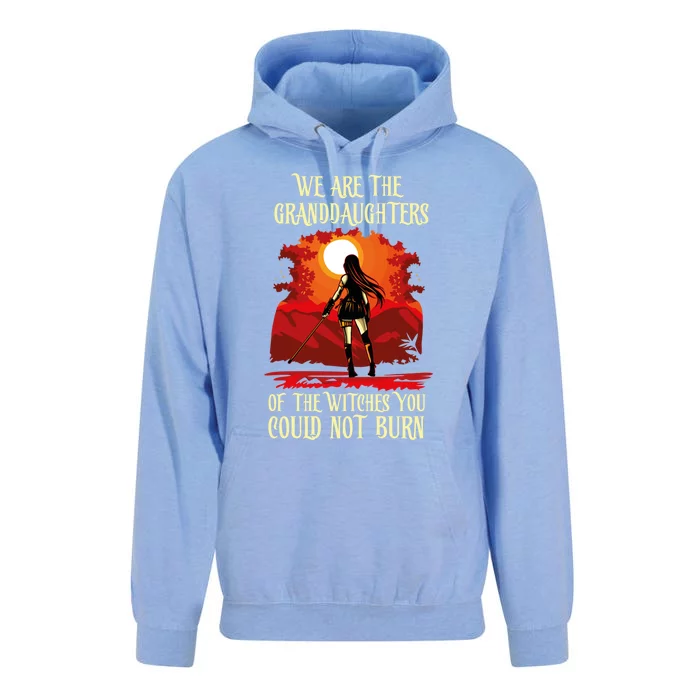 We Are The Granddaughters Of The Witches You Could Not Burn Cute Gift Unisex Surf Hoodie