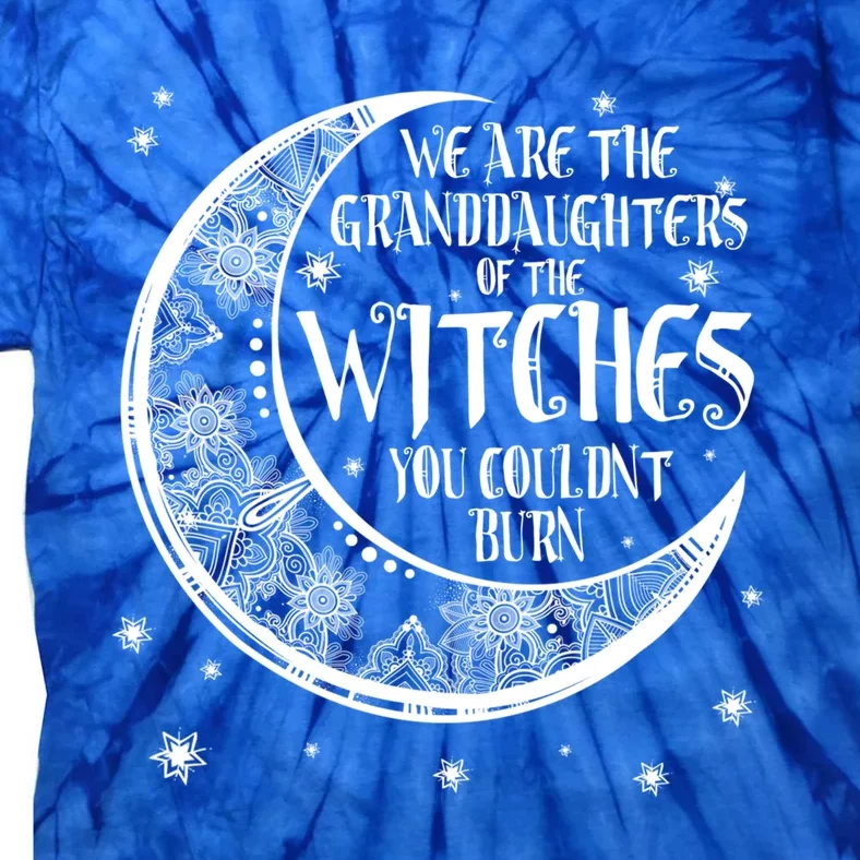 We Are The Granddaughters Of The Witches You Could Not Burn Gift Tie-Dye T-Shirt