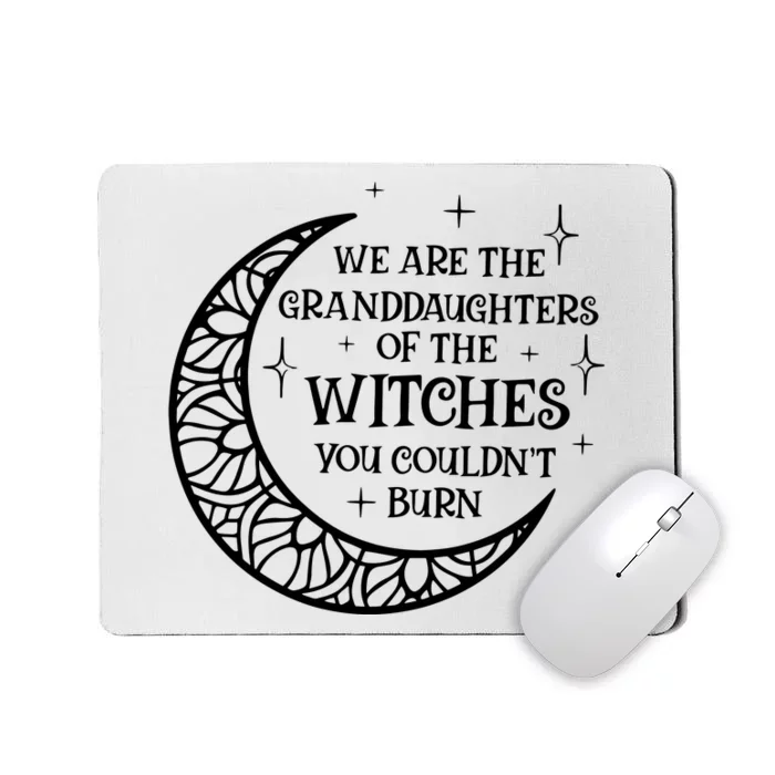 We Are The Granddaughters Of The Witches You Could Not Burn Mousepad