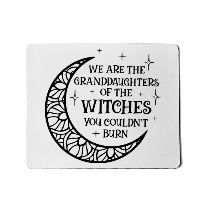 We Are The Granddaughters Of The Witches You Could Not Burn Mousepad