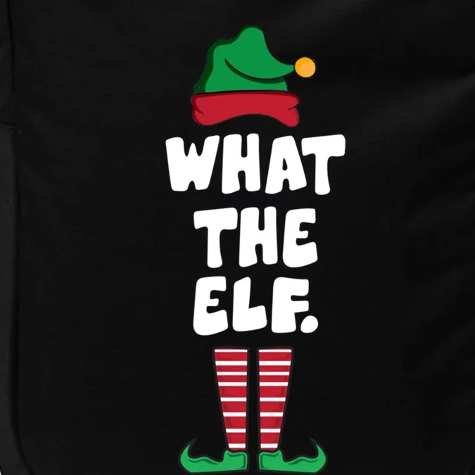 What About The Elf? Funny Gift Impact Tech Backpack