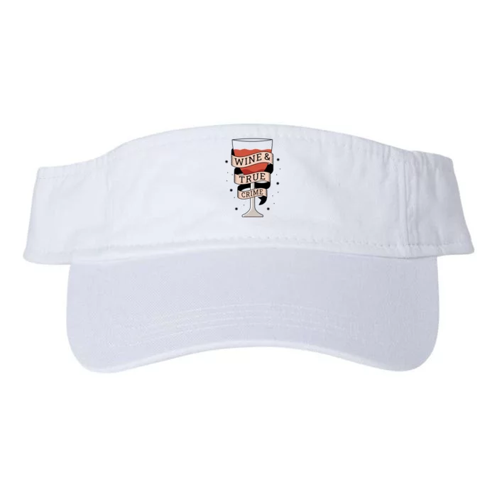 Wine And True Crime Valucap Bio-Washed Visor