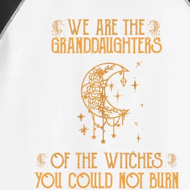 We Are The Granddaughters Of The Witches You Could Not Burn Gift Toddler Fine Jersey T-Shirt