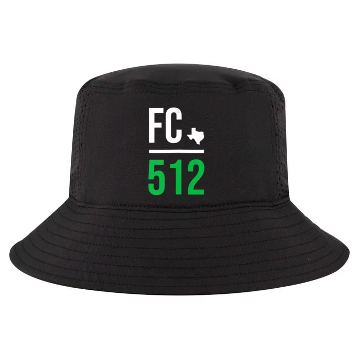 Womens Austin Texas Soccer 512 Futbol Fan Match Day Badge Cool Comfort Performance Bucket Hat