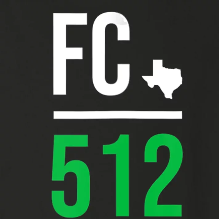 Womens Austin Texas Soccer 512 Futbol Fan Match Day Badge Toddler Long Sleeve Shirt