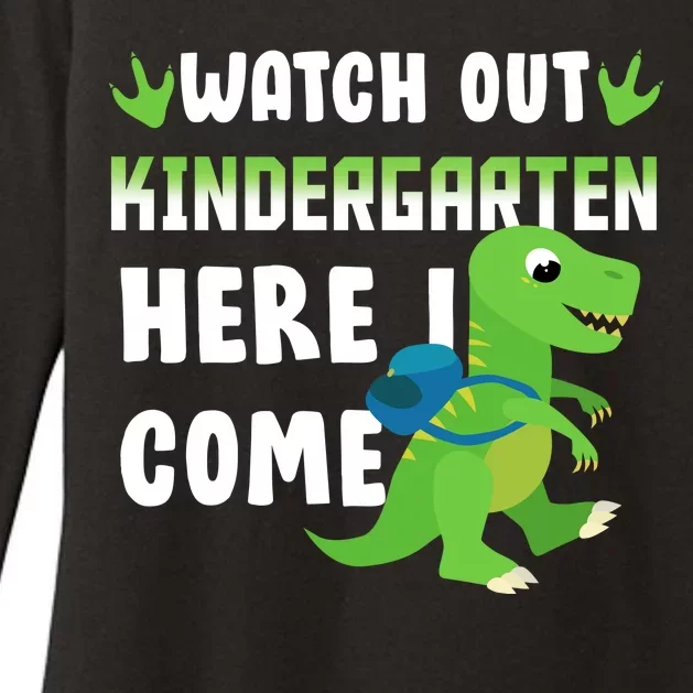 Watch Out Kindergarten Here I Come Womens CVC Long Sleeve Shirt