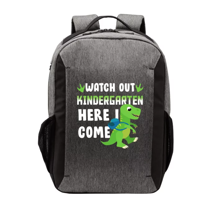 Watch Out Kindergarten Here I Come Vector Backpack