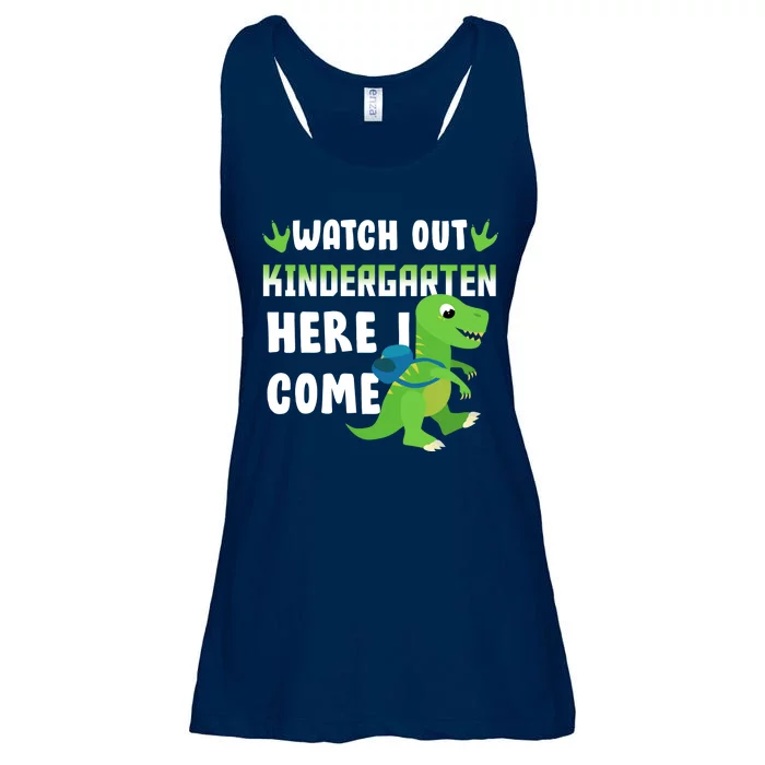 Watch Out Kindergarten Here I Come Ladies Essential Flowy Tank