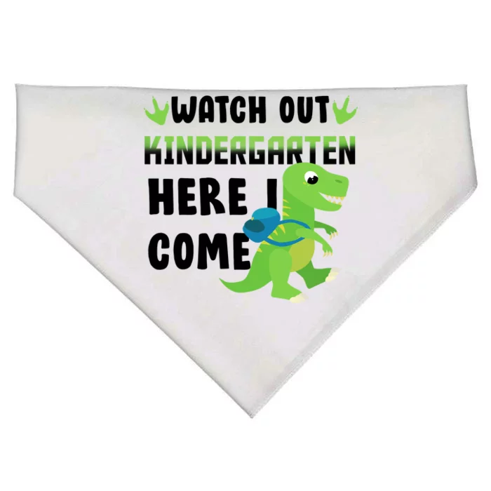 Watch Out Kindergarten Here I Come USA-Made Doggie Bandana