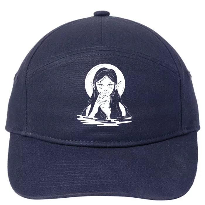 Water Creature 7-Panel Snapback Hat