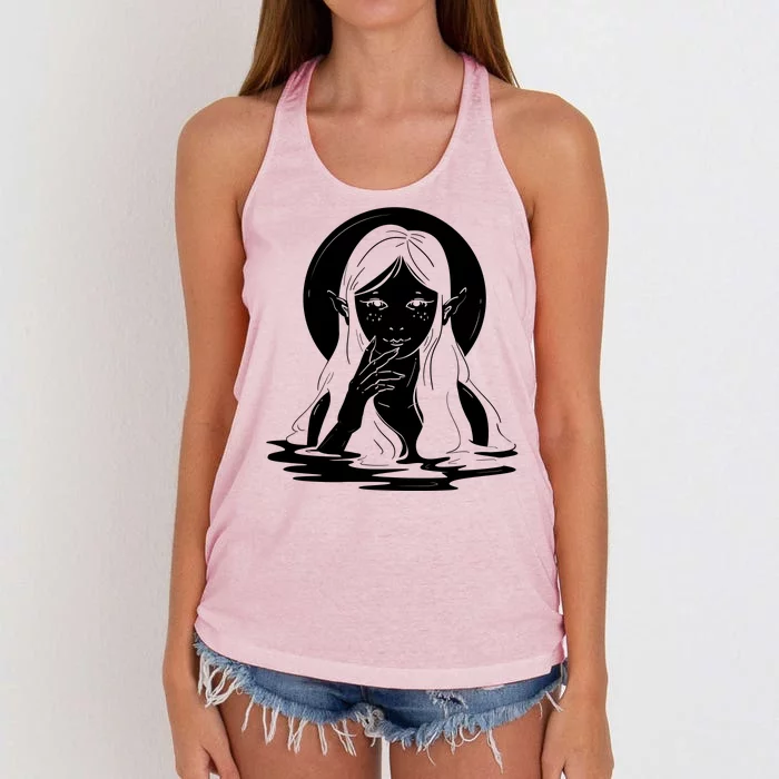 Water Creature Women's Knotted Racerback Tank