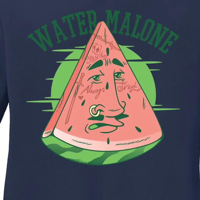 Water Malone Ladies Long Sleeve Shirt