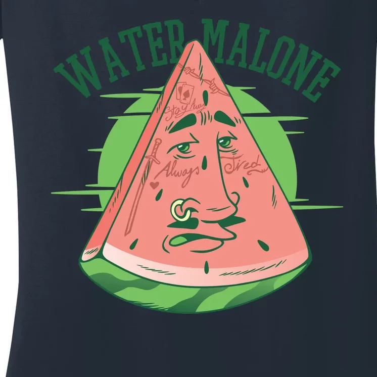 Water Malone Women's V-Neck T-Shirt