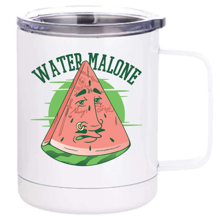 Water Malone Front & Back 12oz Stainless Steel Tumbler Cup