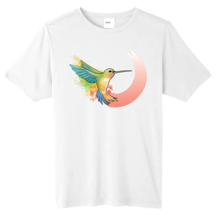 Watercolor Hummingbird ChromaSoft Performance T-Shirt