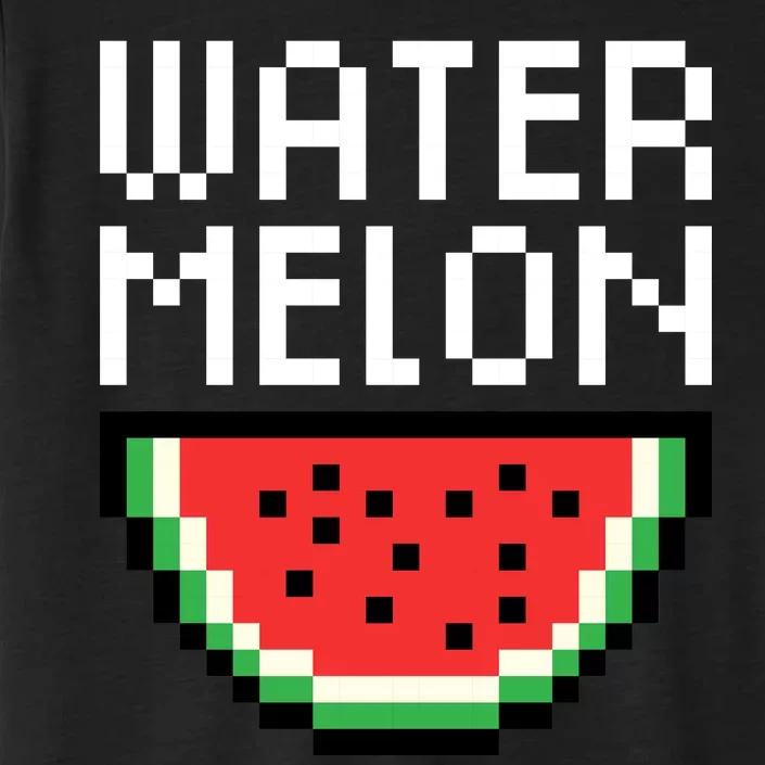 Watermelon Pixelated Retro ChromaSoft Performance T-Shirt