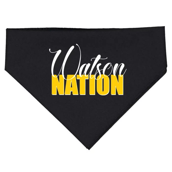 Watson Nation USA-Made Doggie Bandana