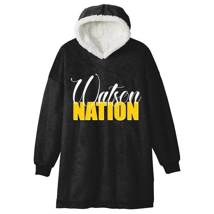 Watson Nation Hooded Wearable Blanket