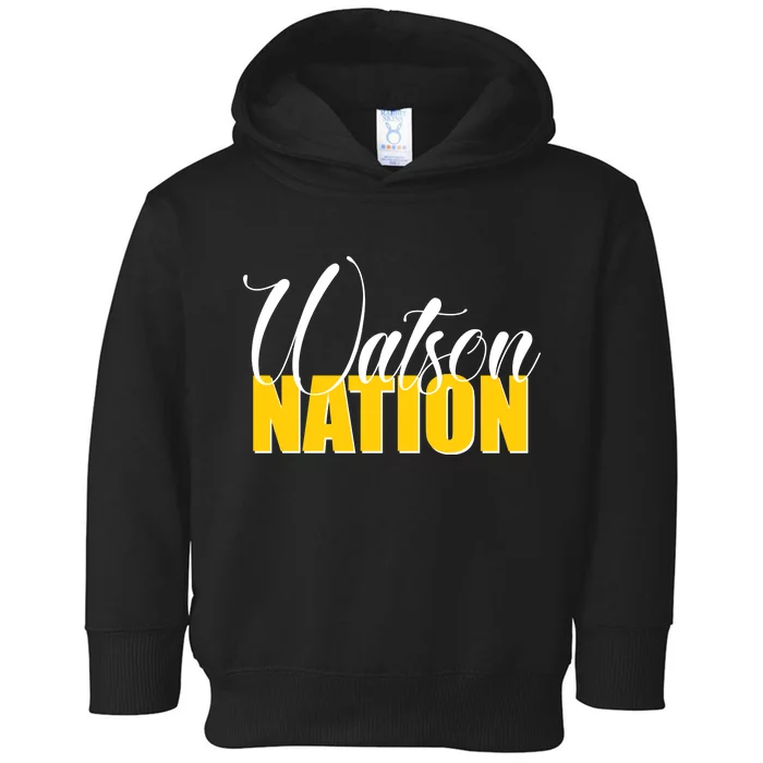 Watson Nation Toddler Hoodie