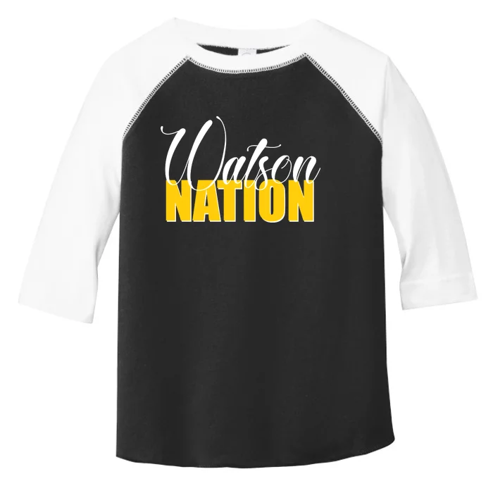 Watson Nation Toddler Fine Jersey T-Shirt