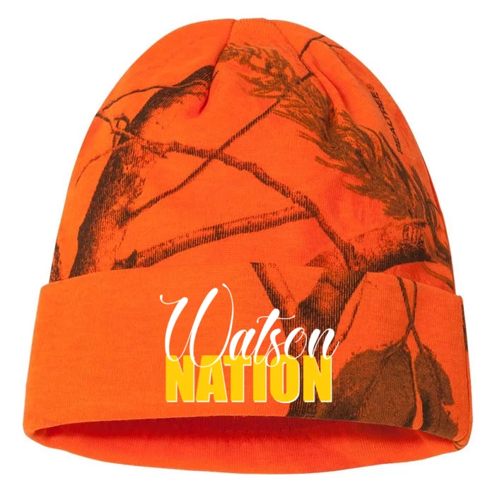 Watson Nation Kati - 12in Camo Beanie