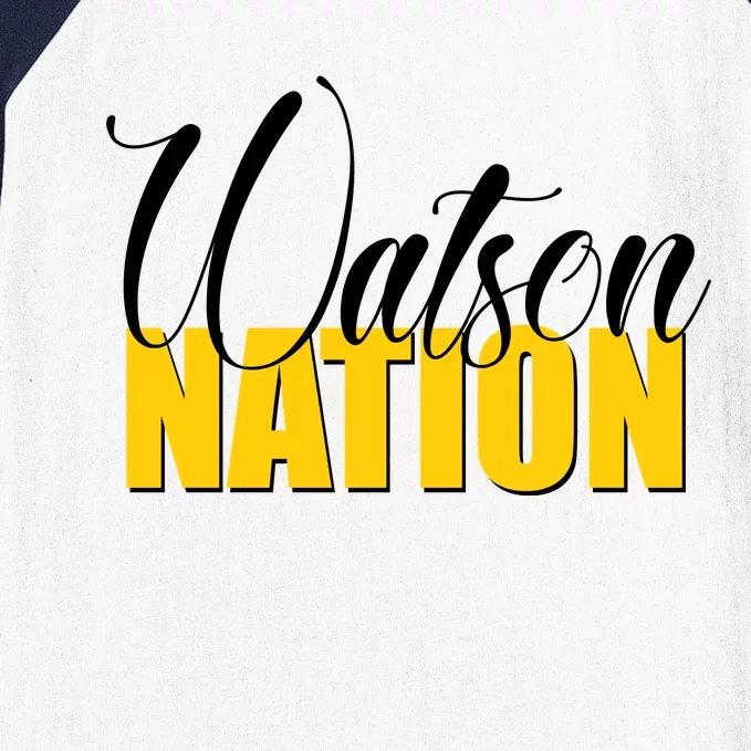 Watson Nation Baseball Sleeve Shirt