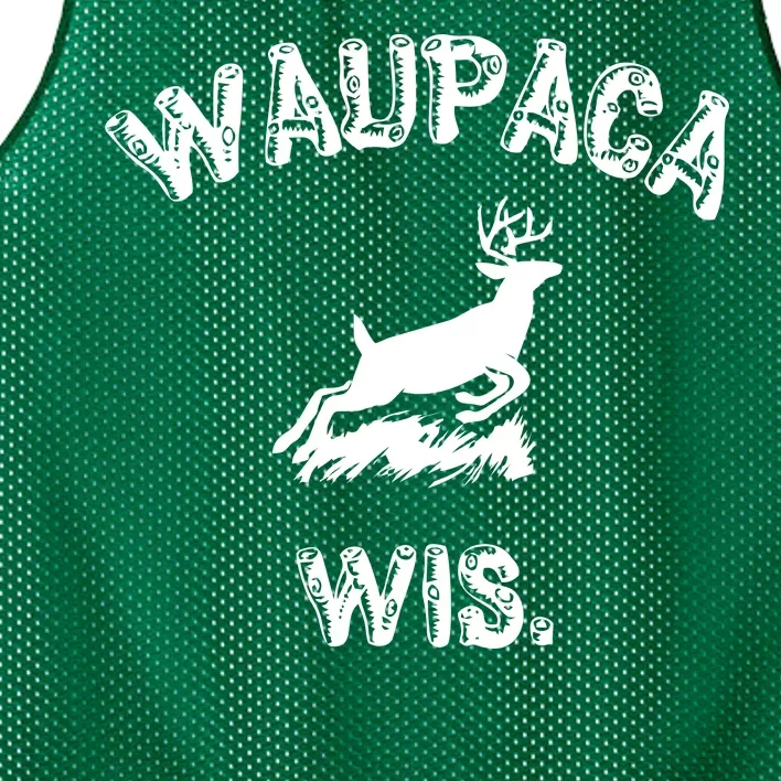 Waupaca Wis. Dustin Deer Mesh Reversible Basketball Jersey Tank