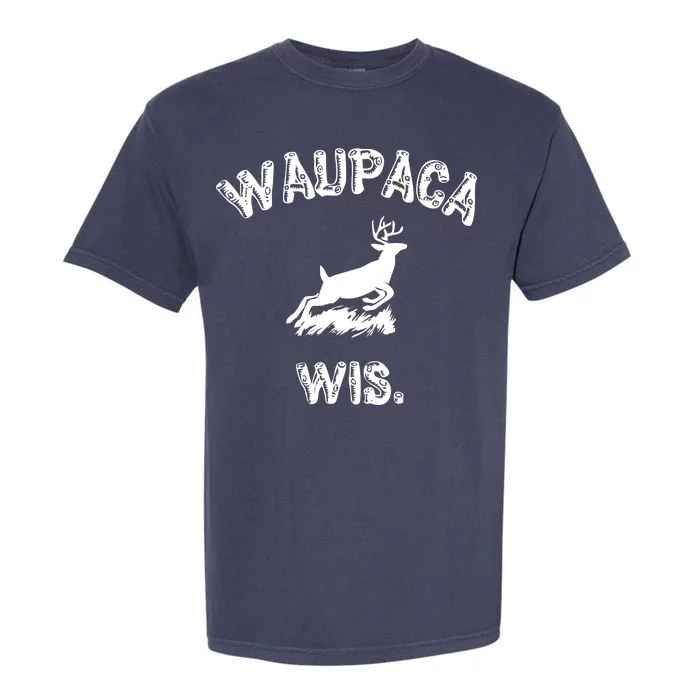 Waupaca Wis. Dustin Deer Garment-Dyed Heavyweight T-Shirt