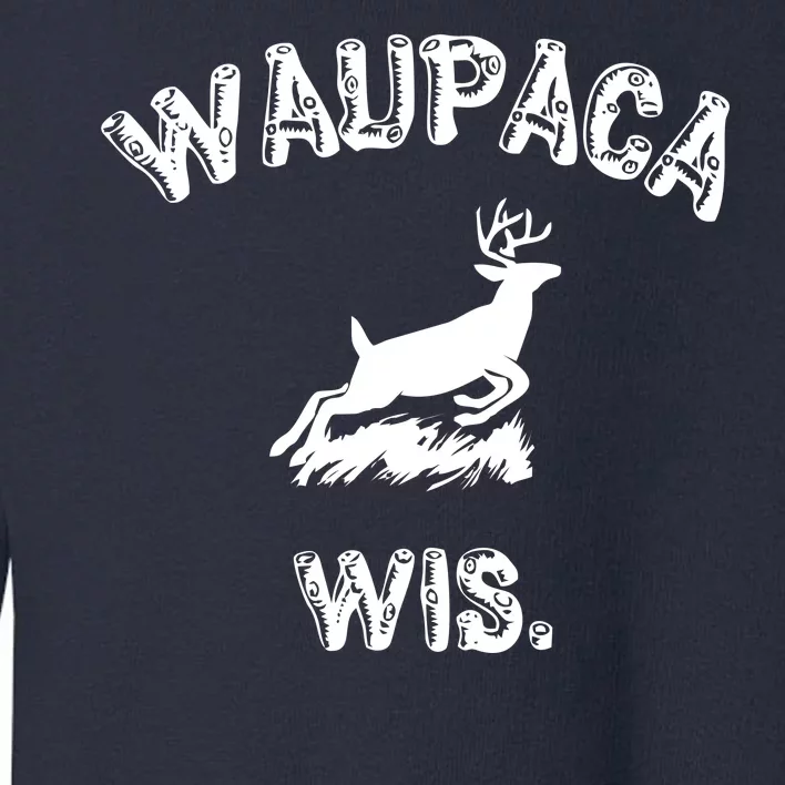 Waupaca Wis. Dustin Deer Toddler Sweatshirt