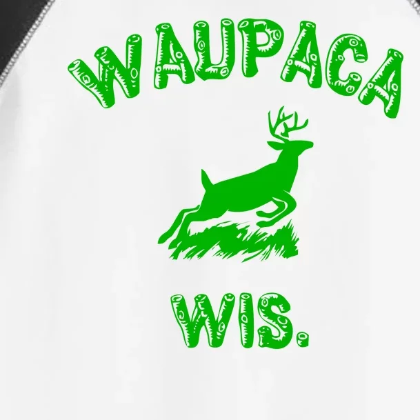 Waupaca Wis. Dustin Deer Toddler Fine Jersey T-Shirt