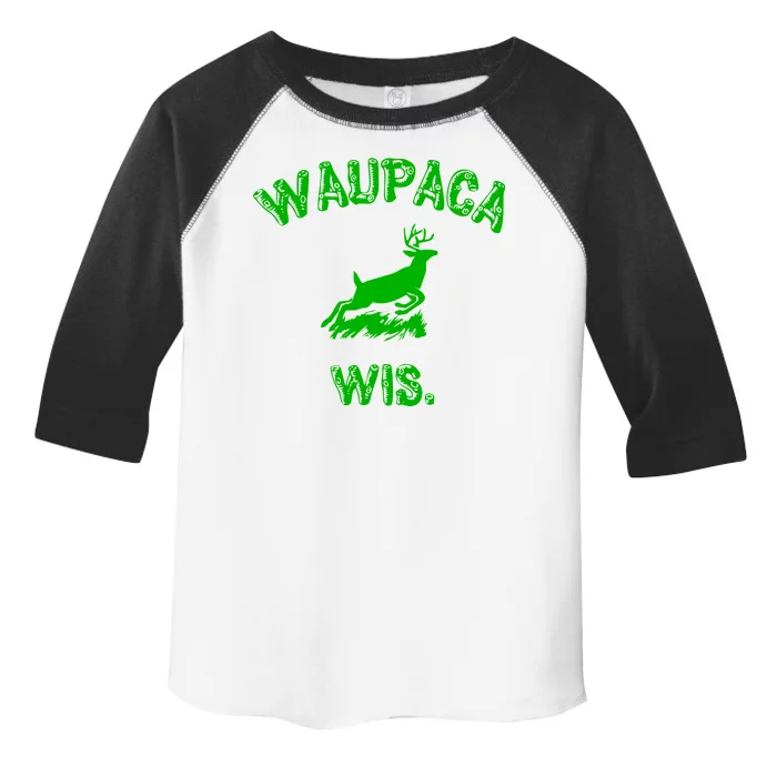 Waupaca Wis. Dustin Deer Toddler Fine Jersey T-Shirt