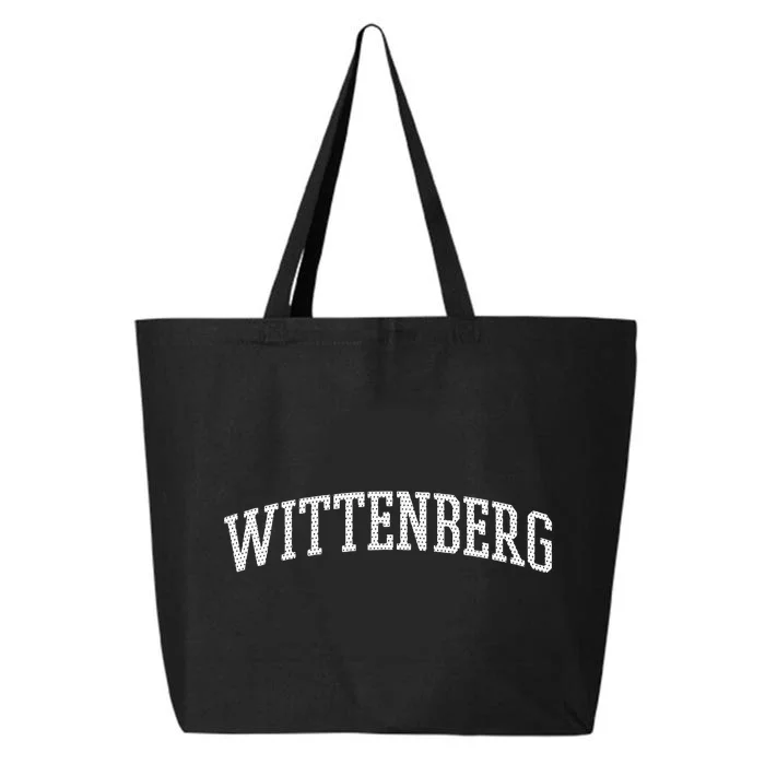 Wittenberg Arch Vintage College University Alumni Style 25L Jumbo Tote