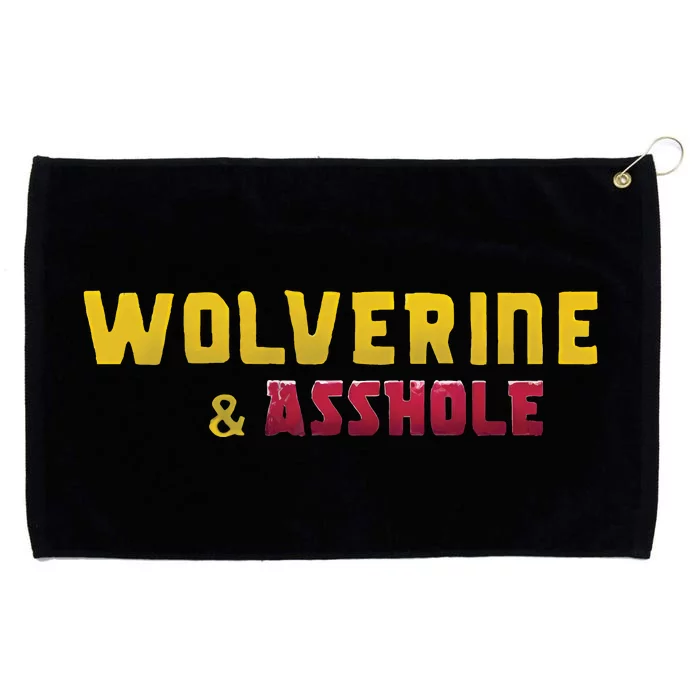 Wolverine Asshole Grommeted Golf Towel