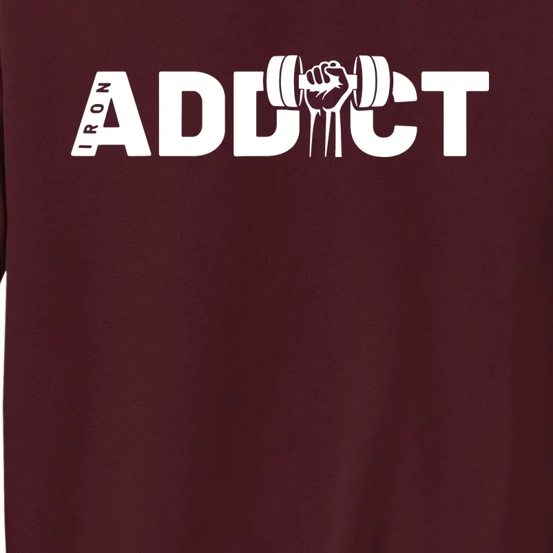 Weightlifting Addict Tall Sweatshirt