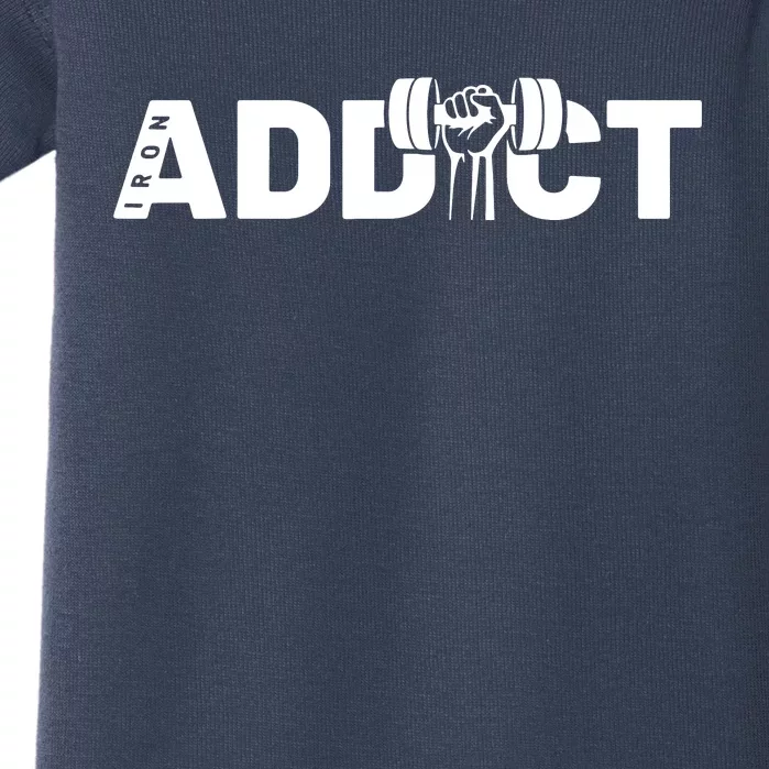 Weightlifting Addict Baby Bodysuit