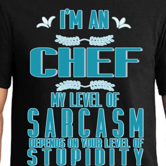 Warning: Arguing With The Chef Will Be Ineffectidve Professi Gift Pajama Set