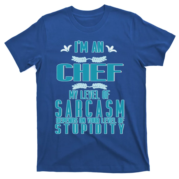 Warning: Arguing With The Chef Will Be Ineffectidve Professi Gift T-Shirt