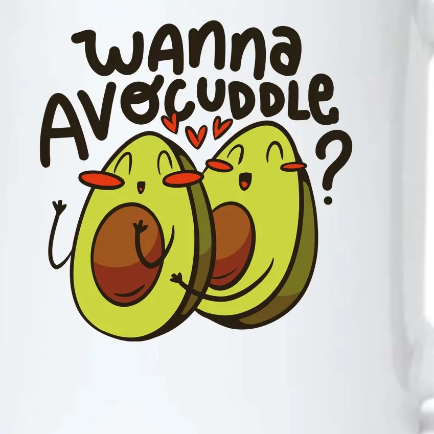 Wanna Avocuddle Black Color Changing Mug