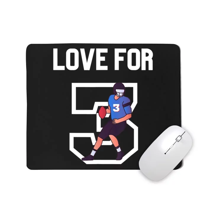 We Are With You Damar Love For 3 Mousepad