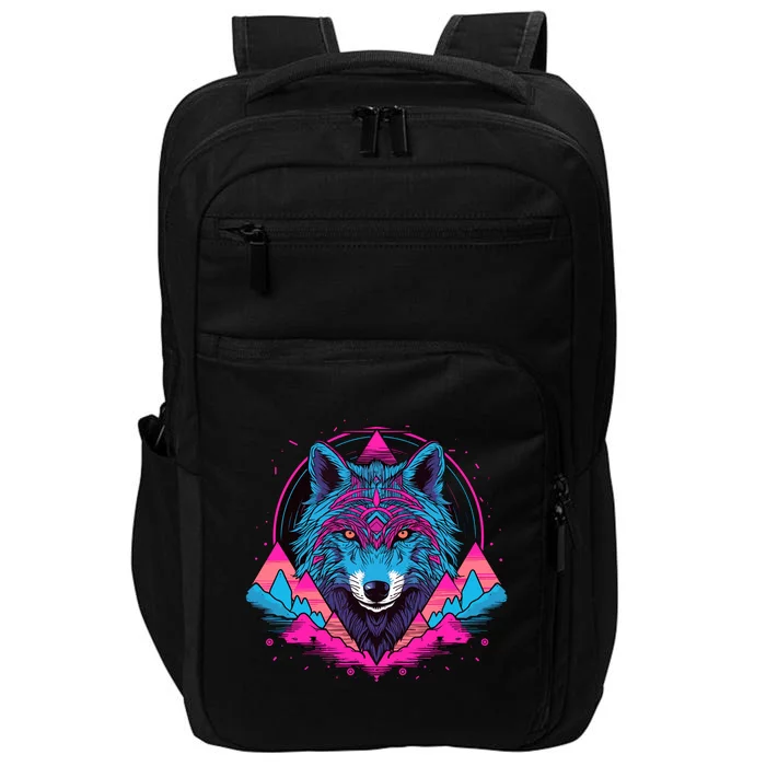 Wolf And Wolves Impact Tech Backpack