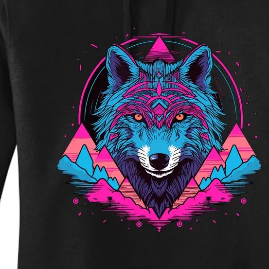 Wolf And Wolves Women's Pullover Hoodie