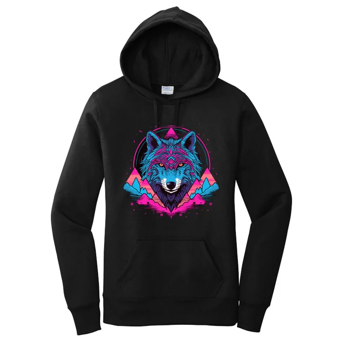 Wolf And Wolves Women's Pullover Hoodie