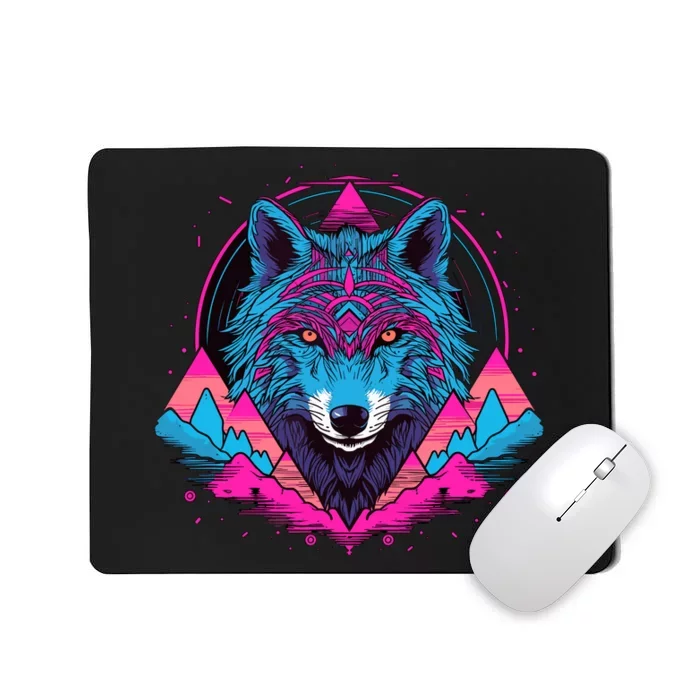 Wolf And Wolves Mousepad